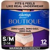 Always Discreet Boutique, incontinencia y ropa interior posparto para mujer,