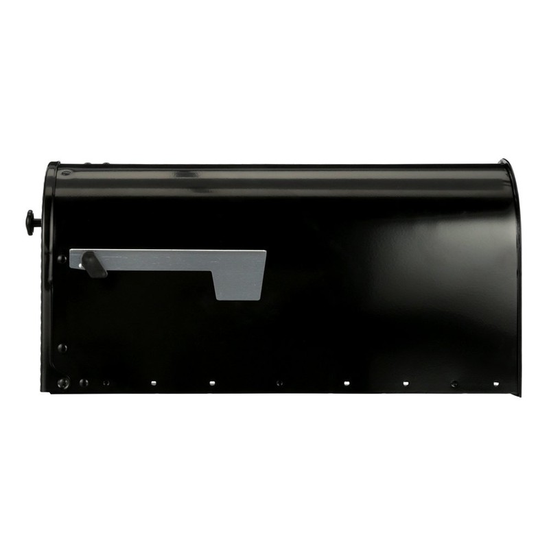 Gibraltar Mailboxes EM160B00 Edwards Rural Mailbox, Large, Black