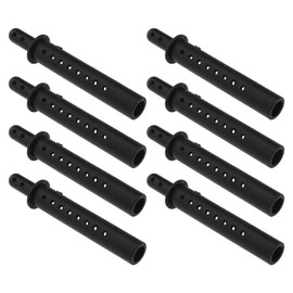 The Lord of the Tools 8PCS RC Body Post Extension Compatible with RC HSP 1/10 Model Car RC Car Body Post Replacement Parts Plastic, Black