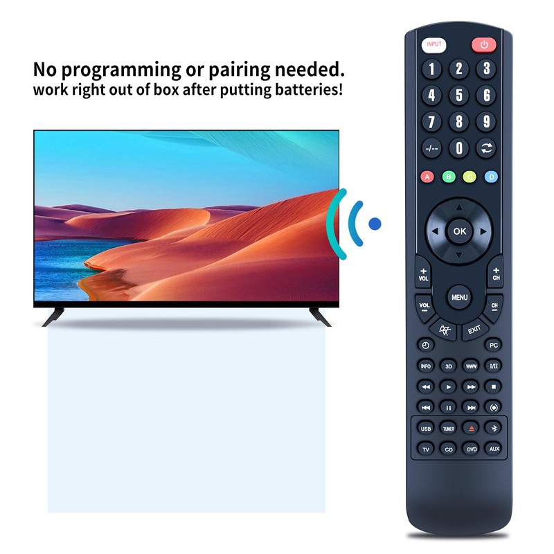 Replacement Remote Control for Bose Lifestyle 650/600/550 Media Center 743877-0010