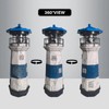 Darkdec Solar Lighthouse Statue Outdoor Decor – Rotating LED Solar