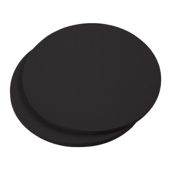 Yoga Knee Pads,Breathable Non-Slip Round 1 Pair Foldable Yoga Cushion