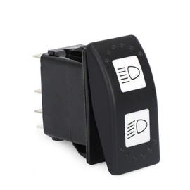 High Low Beam Headlight Switch for 2011-2017 Can-Am Commander Maverick MAX 1000,STD,XRS 710001725,20A 12V Blue LED Light