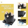 HNeekyr SAZ4201GJ Dump Trailer Solenoid 12V 4 Terminal 100 AMP
