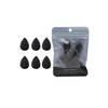 6Pcs Black Mini Makeup Sponge, Small Beauty Sponge Blender Set