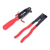 2pcs CV Joint Clamp Set Metal Ear Type Boot Banding