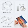 BValley Clear Acrylic Photo Frame, Frame Stand, Double Sided Clear