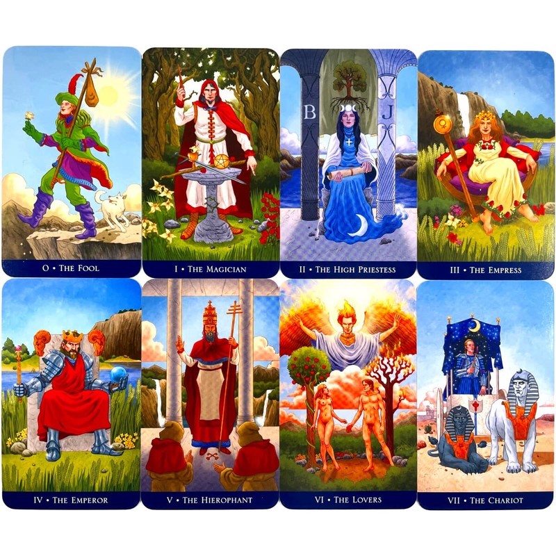 Tarot Cards, Weighted Edition, 78 Cards, Tarot Divination, Classic Tarot