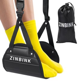 Airplane Foot Hammock, Portable Foot Hammock for Plane Travel to Relax Your Feet, Plane Travel Essentials Comfy Foot Rest Hanger Plane Footrest for Long Trip