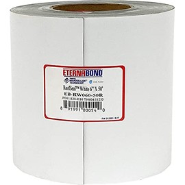 EternaBond RoofSeal White 6" x50' MicroSealant UV Stable RV Roof Seal Repair Tape | 35 mil Total Thickness - EB-RW060-50R - One-Step Durable, Waterproof and Airtight Sealant