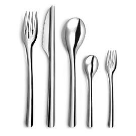 Slim2 60 Piece Cutlery Set Reusable & Recyclable for 12 People