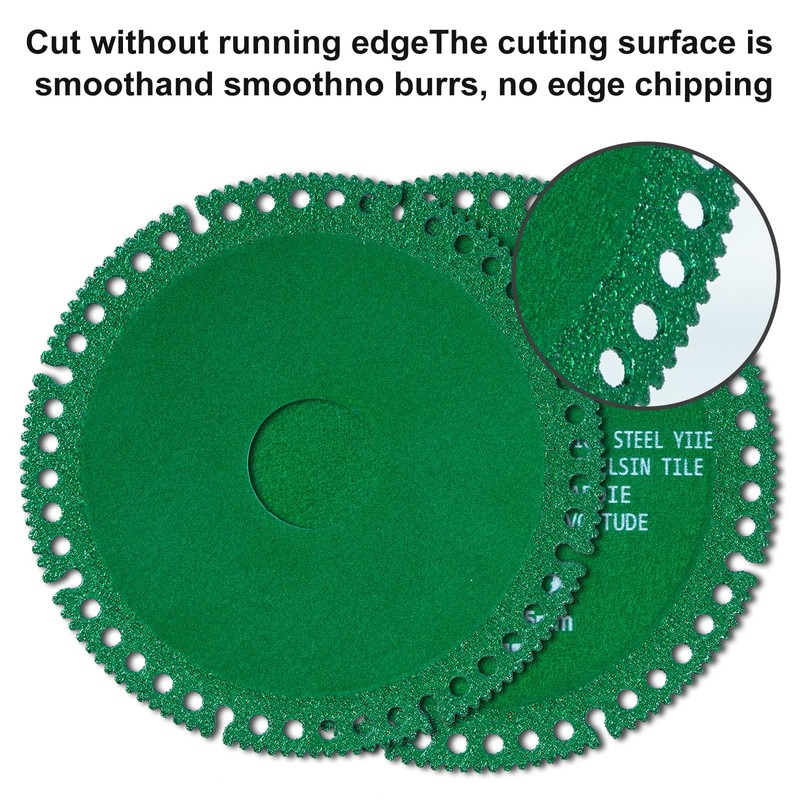 6Pcs Indestructible Disc for Grinder, Diamond Saw Cutting Wheel, Angle