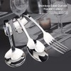 Bluelover Stainless Steel Curved Handle Spoon Fork Cutlery Tableware Ellipse