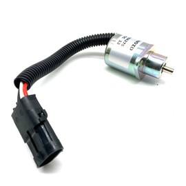 2848A275 Fuel Shut Off Solenoid 2848A271 2848A279 SA-4934-12 for Perkins 700 Series Engine Hyster H177 H2.00XM H2.50XM H3.00XM H3.20XM 12VDC