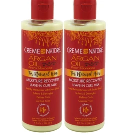 Creme Of Nature Argan Oil Argan Buttermilk Leave-In 8oz (2 Pack)