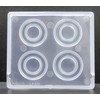 Padico Soft Mold 404220 Resin Mold, Rings, Large