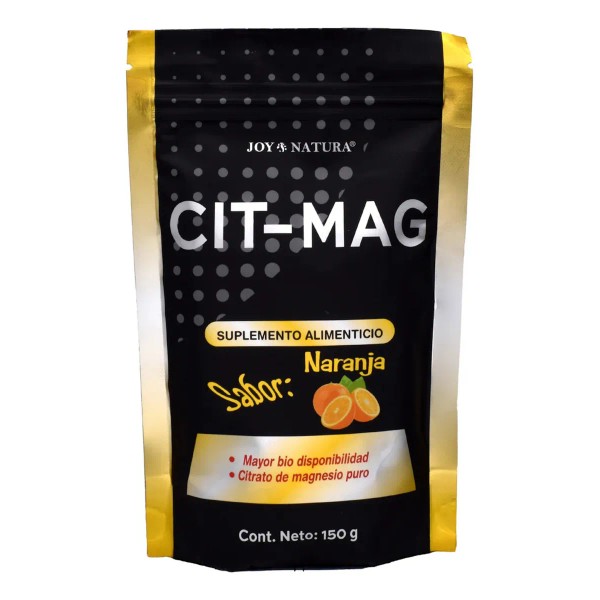 Citrato De Magnesio Suplemento En Polvo Joy Natura 150gr Sabor