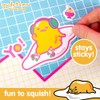Gudetama The Lazy Egg Puffy etiqueta engomada Playset