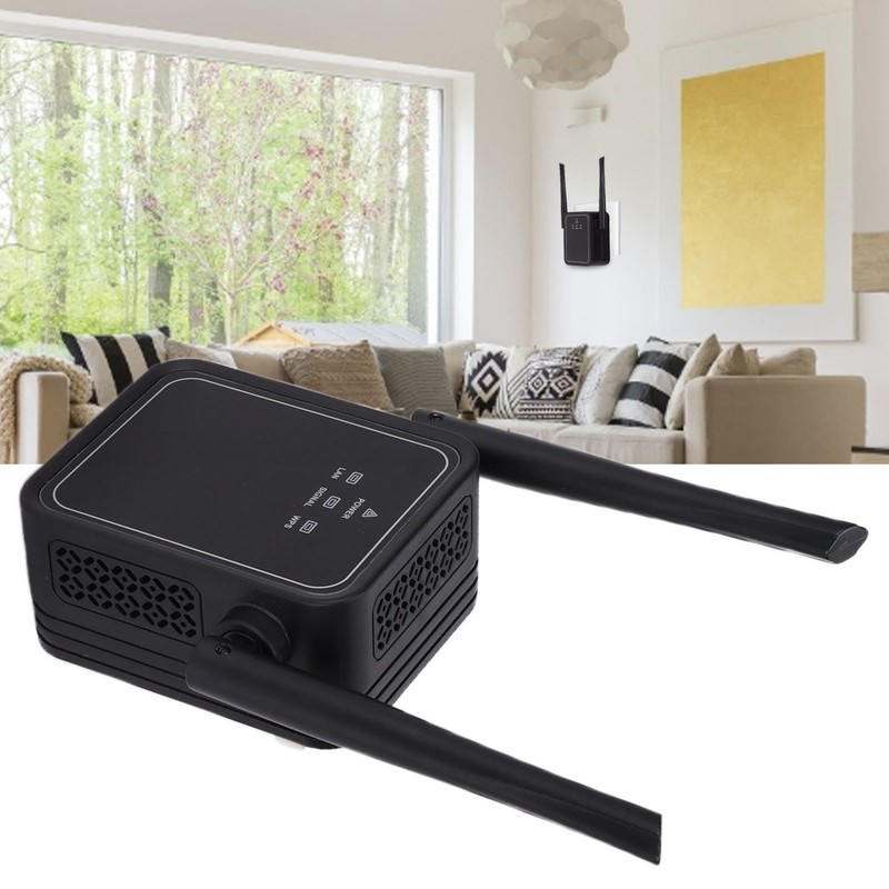 WiFi Extender 300Mbps High Gain Dual Antenna Wide Coverage Stable