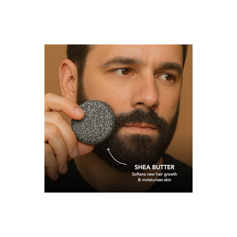 Superior Mane- Jabón negro para cabello gris (60 g) -