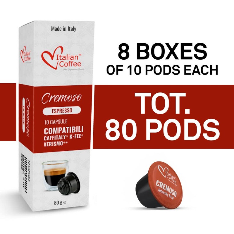 ITALIAN COFFEE FOR ESPRESSO LOVERS Italian Coffee capsules compatible with