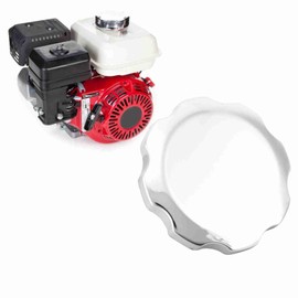 Dweekiy Locking Fuel Cap, Fit for GX120, GX160, GX200, GX240, GX270, GX340, GX390, 152F, 168F, 188F, 190F, 170F0, 154F Engines, Silver, Iron + Rubber, Lawn Mower