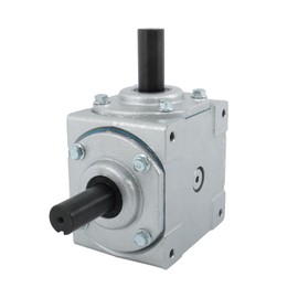 mitoharet Right Angle Gearbox 19455-SR-KW-PH-GR CW/CW 1:1 1800 Max RPM with Crosshole