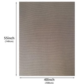 Speaker Grill Cloth Stereo Mesh Fabric for Speaker Box Repair,Guitar AMP Grill Cloth Acoustically Transparent Cover,Speaker Cabinet Acoustic Mesh Fabric Replacement Speaker Covers (Brown, 55" x 40")