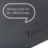Zeal “Straight To Pan” Slim Kitchen Chopping Board, Plastic, Black,