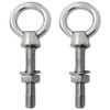 M6 x 40mm Lifting Long Eye Bolt Longshank with Full
