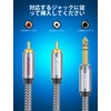 6.35mm to 2RCA Cable SOUNDFAM Audio Conversion Cable RCA/Pin Plug
