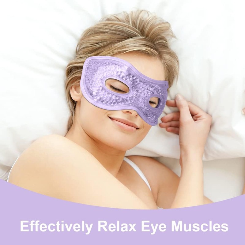 NEWGO Cooling Eye Mask, Visible Eye Mask, Extra Large Hot