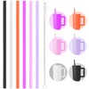 12 Inch Reusable Replacement Straws Compatible with Simple Modern Tumblers-40