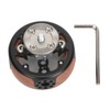 Camera Round Handle Grip with 1/4in 3/8in for Arri M6