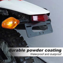 Xitomer Fender Eliminator/tail tidy, Fit For CRF250L M 2013 2014 2015 2016 2017 2018 2019 2020 2021 2022 / CRF250 Rally 2017-2022 /CRF250L ABS Rally 19-20, with LED Tail light (Red Lens)