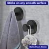 Boxonly No-Drill Suction Hooks,2024 Upgraded Stainless Steel Waterproof Hooks for