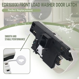 LLYZFED WPW10253483 8540772 Front Load Washer Door Latch Assembly Fit for Whirlpool, Maytag, Kenmore, Amana&Inglis, Replace# 8540222, W10253483, 1515091 EDR15091X1 PS11751211 AP6017910 EAP11751211