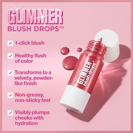 Rubor Revlon Glimmer Blush Drops Tono Pink it over 9.4ml
