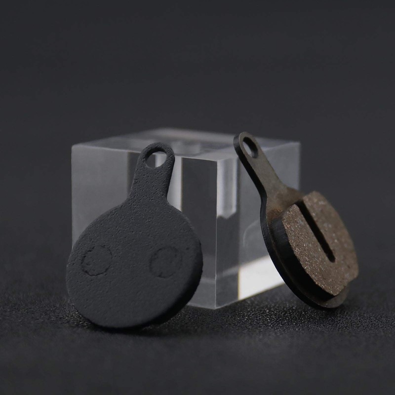 EMSea 2 Pairs Bicycle Semi-Metallic Disc Brake Pads Compatible with