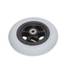 6in Electric Wheelchair Wheel Noiseless Aluminum Alloy Hub Rubber Inflatable