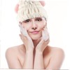 IWOWHERO Animal Embroidered Hair Drying Cap for Women Super Absorbent