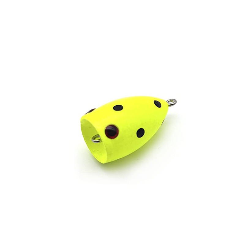 Trout Popper, Popla Popper, Trout Popper, Trout Fishing (Yellow, Weight