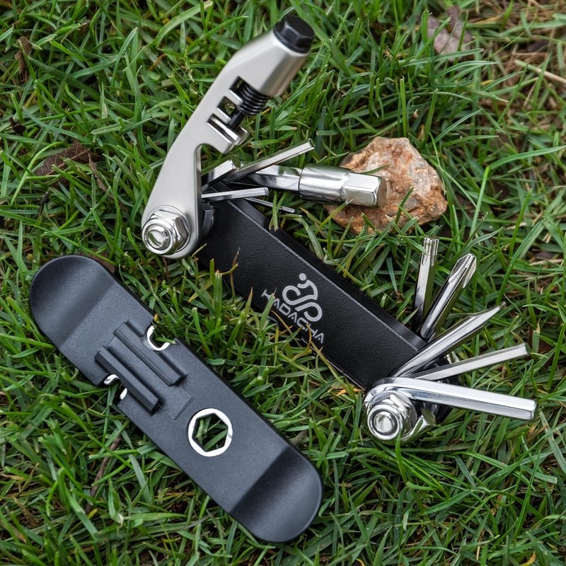 KONG MING CAR Bicycle Multitool - Bicycle Chain Wrench/Torx/Screwdriver -