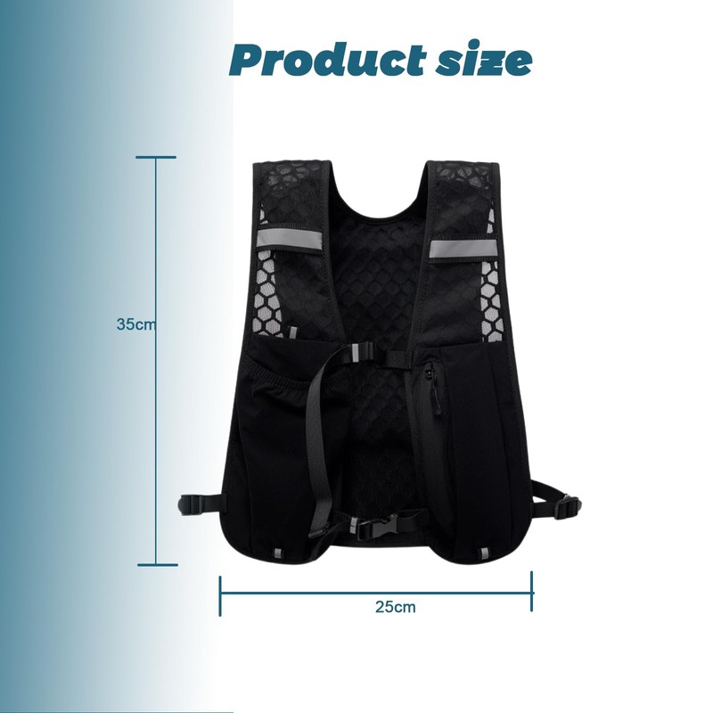 Anseom Running Vest for Men and Women, Multifunctional Ultralight Running