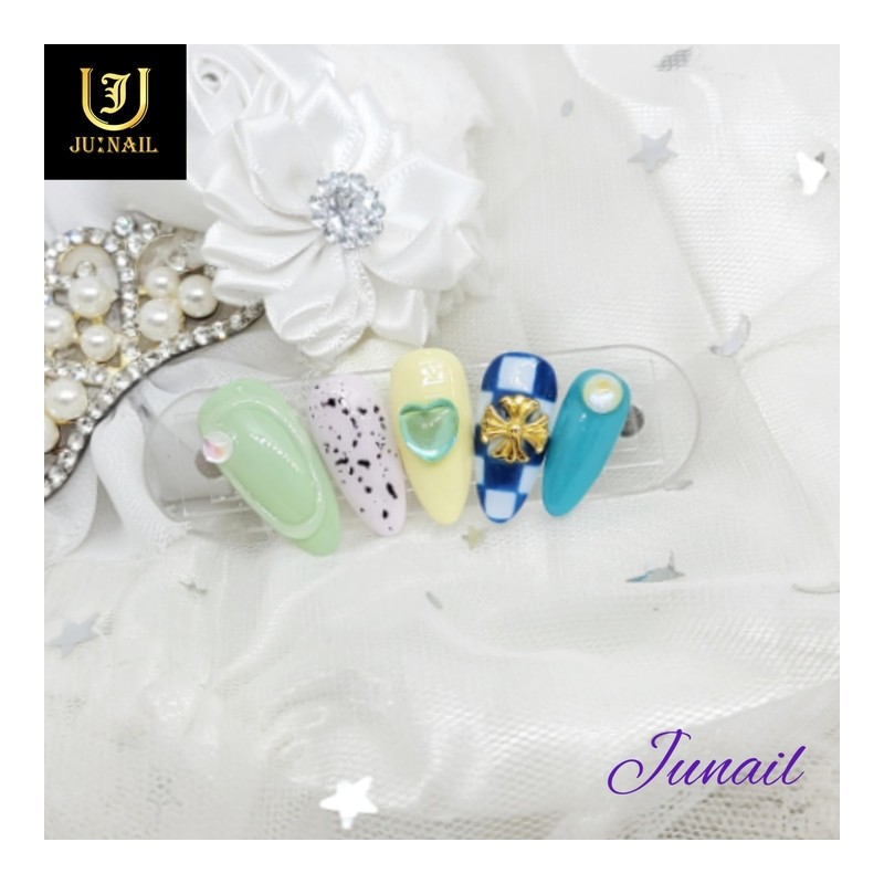 ❣️ Handmade nail tips ✨ - Short Round Square /