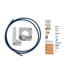 Extruder Kit Gray Aluminum 3D Printer Accessories PTFE Tube Spring