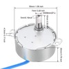 uxcell Synchronous Motor AC 100-127V 30-36RMP 50-60Hz 4W Double Flat