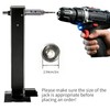 Trailer Jack Drill Adapter,1 Inch Drive Shaft Compatible,Stainless Steel ez