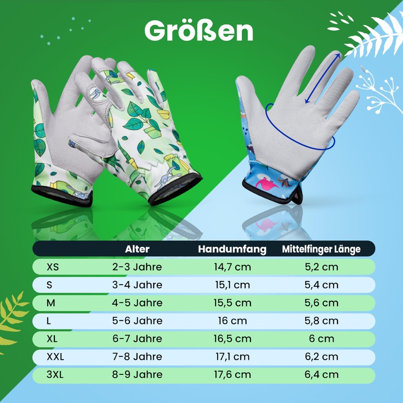 LAUTER SCHUTZ ® Kids: Premium Work Gloves (Stretchy Polyester &