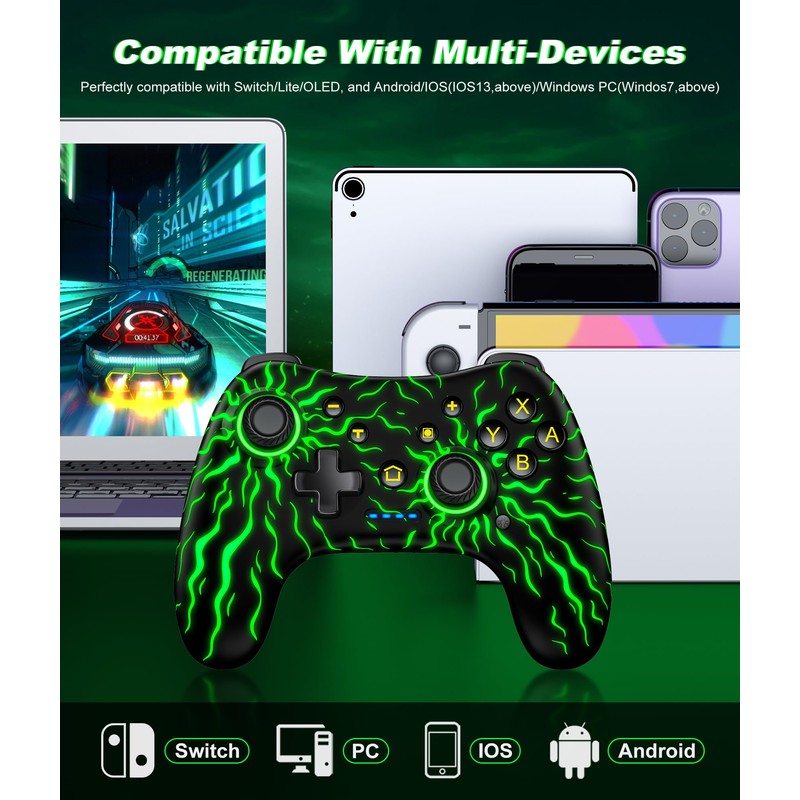 for wii skins Switch Wireless Switch Compatible with Switch/Switch Lite/OLED,